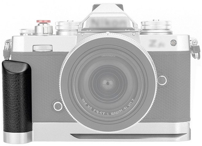 JJC 니콘 ZFC 카메라 핸드그립 실버, 1개, HG-ZFC