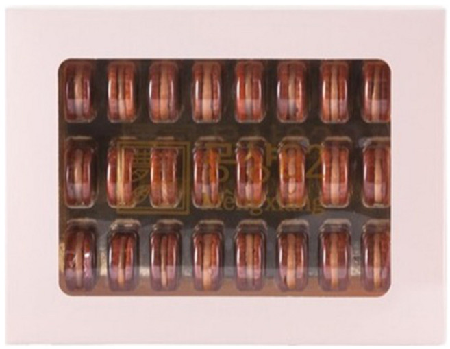 몽샹82 코인 커피 누가크래커 24p + 쇼핑백, 144g, 1박스