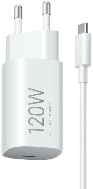 샤오미 120W 나노 하이퍼 충전기 콤보 C타입, WHITE (화이트), 1개