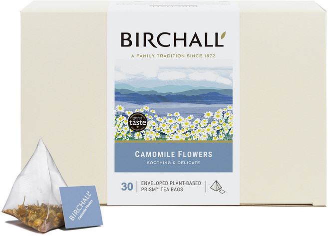 버챌 캐모마일 플라워즈 차, 1.5g, 1개, 30개입