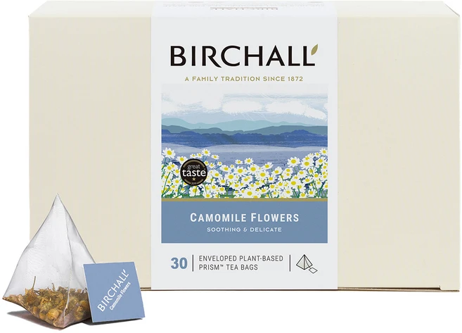 버챌 캐모마일 플라워즈 차, 1.5g, 1개, 30개입 - 쿠팡