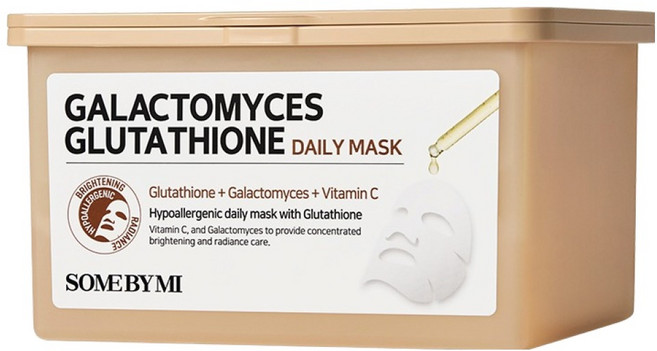 썸바이미 갈락토미세스 글루타치온 데일리 마스크, 1개, 30개입