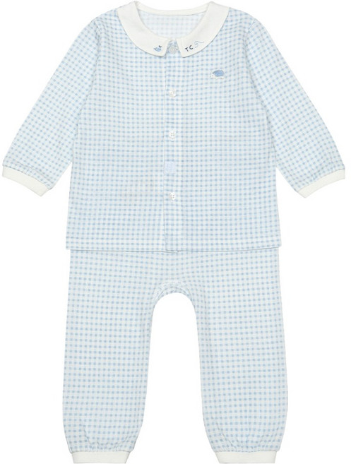 Tartine et Chocolat 兒童 BL L 格紋家居服上下套裝