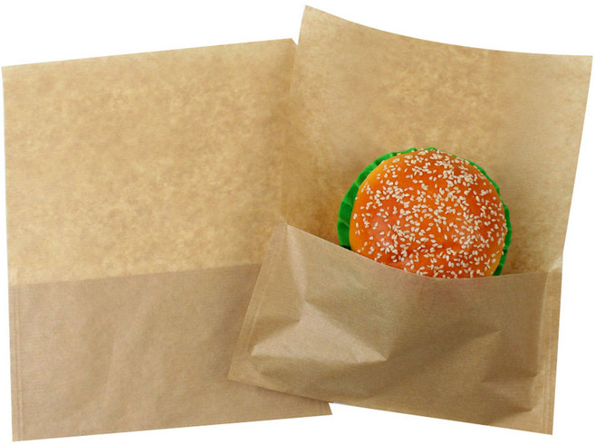 아이엔피 샌드위치 봉투 무지 크라프트 20 x 25 cm, 1개입, 100개