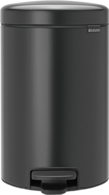 brabantia New Icon腳踏式垃圾桶 20L, 自信的灰色