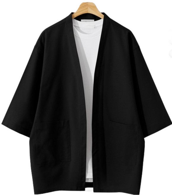 엠엔씨 남녀공용 유카타 오버핏 가디건 MDCD071BY