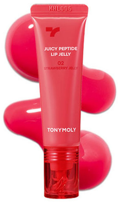 TONYMOLY Juicy 胜肽唇凍, 1個, 02 草莓果凍, 10g