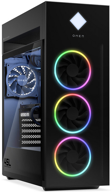 HP 2025 오멘 데스크탑 45L 코어Ultra9 인텔 15세대 지포스 RTX 5090, 블랙, 64GB, 4TB, Free DOS, HP OMEN 45L GT22-3002KL