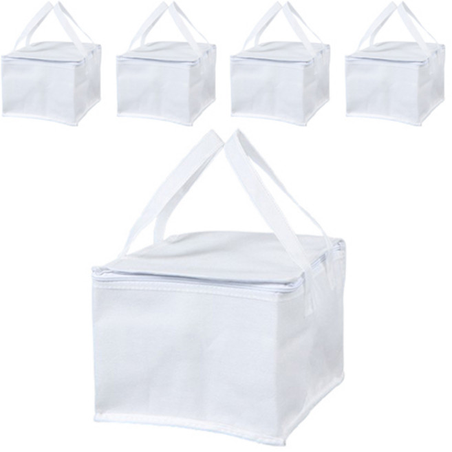 마켓피오 사각 일회용간편 보냉백, 타입1, 5개