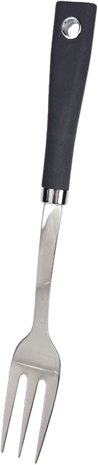키친블루밍 스텐 304 대왕 포크, 블랙, 1개