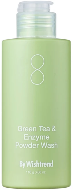 바이위시트렌드 그린티 엔 엔자임 파우더 워시, 1개, 110g - 쿠팡