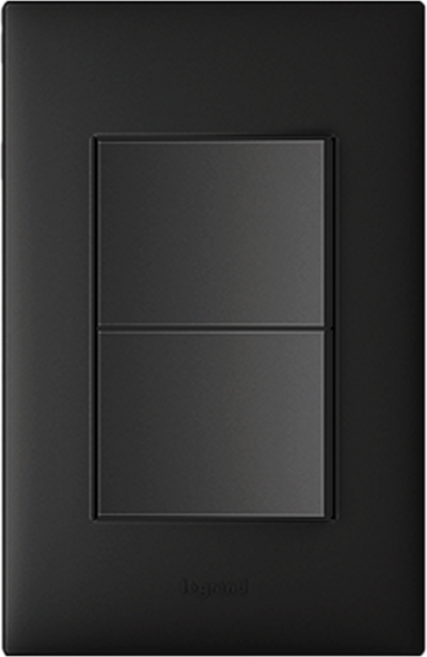 르그랑 아펠라 Simple 2구 스위치 블랙, 1개