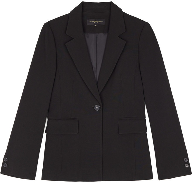 꼼빠니아 여성용 베이직 싱글 블레이저 자켓 CADS1-WXJ900