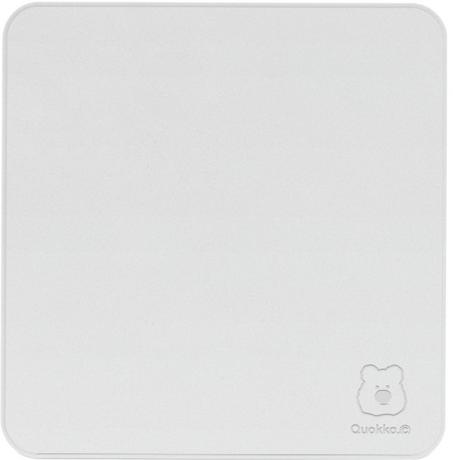 쿼카씨 애플 호환 광택용 극세사 천, 그레이, 1개