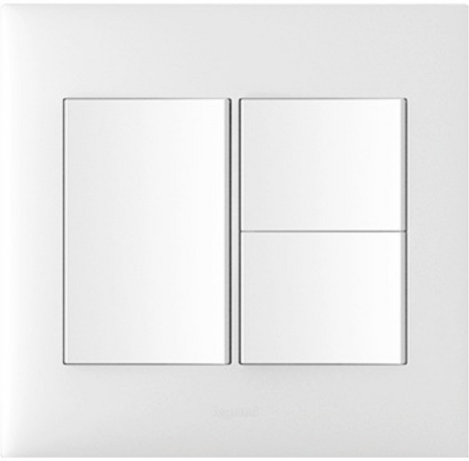 르그랑 아펠라화이트 Simple 2개용 3구 스위치, 1개