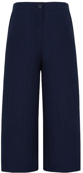 크로커다일레이디 여성용 와이드핏 뒷밴딩 8부팬츠 CLCMPT002