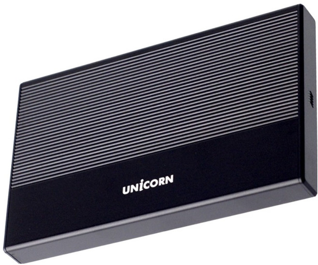 유니콘 A+C젠더 알루미늄 2.5 외장하드 케이스 HDD-700VA, 1개, 1mm