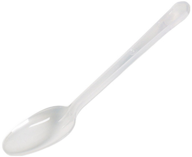 생활미소 위생수저 투명, 100개입, 1개