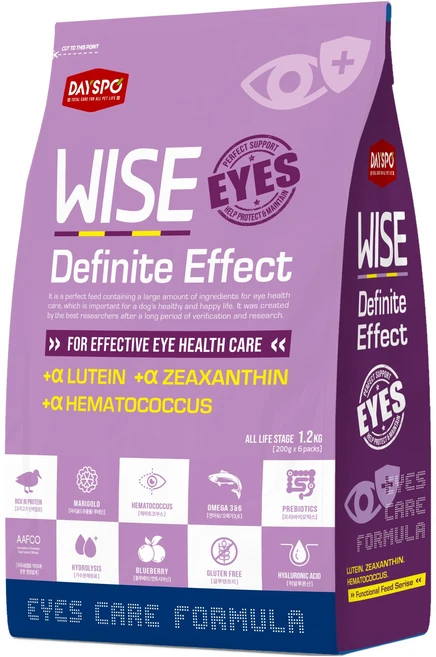 데이스포 강아지 와이즈 아이즈 건식사료, 1.2kg, 1개 - 쿠팡