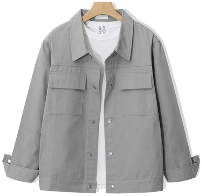 엠엔씨 남성용 스냅버튼 트러커 코튼자켓 MDJK198KM