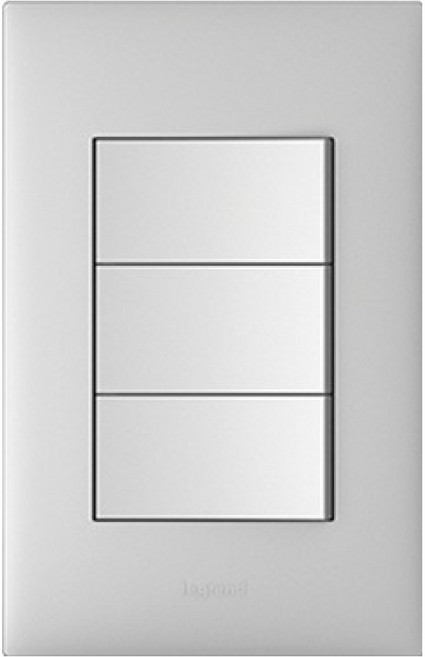 르그랑 아펠라 실버 Simple 1로 3구 스위치, 1개