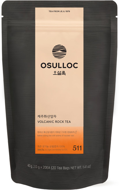 오설록 제주 화산암차 E, 1.8g, 20개입, 1개