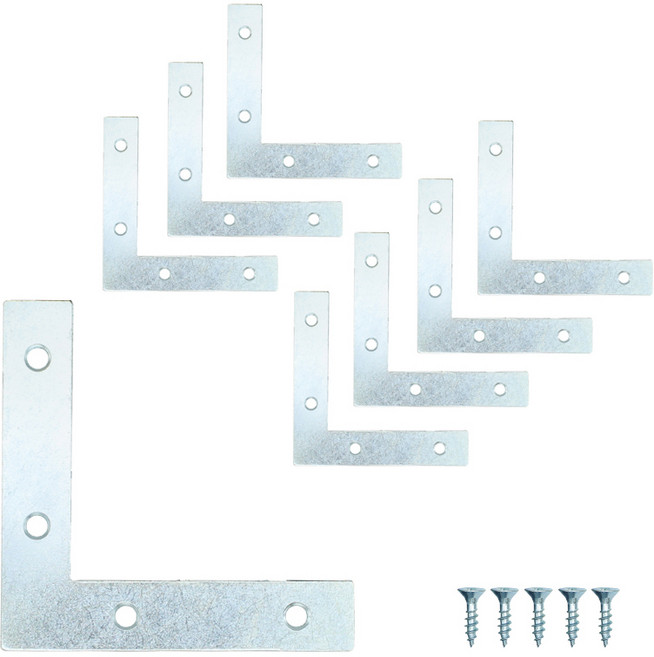 코텍스 모서리 장석 은색, 8개