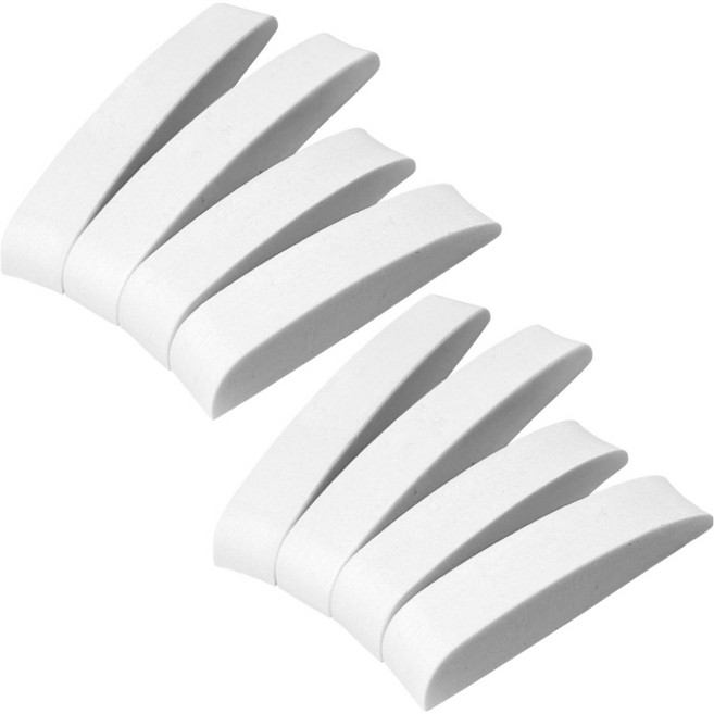 이지윈 EVA 라운드 쿠션 도어가드 라지 x 2p + 스몰 x 2p 세트, 화이트, 2세트