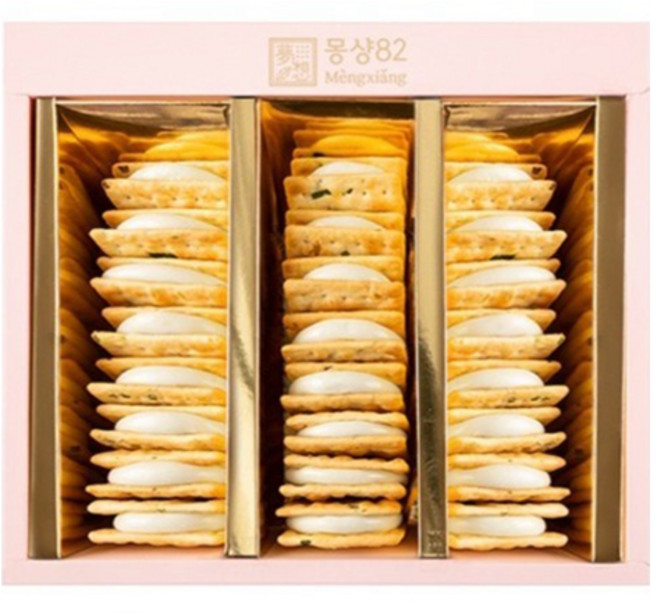 몽샹82 누가크래커 기프트 N3 +쇼핑백, 480g, 1개