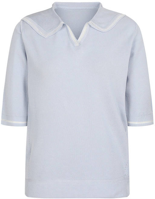 샤트렌 여성용 카라 쿨니트 7부 티셔츠 HCCMSW212