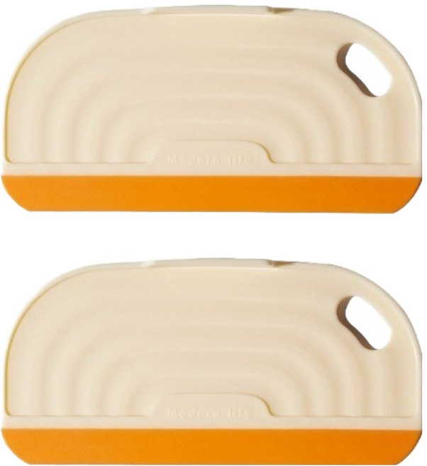 일상속반짝 다용도 물기제거 미니 스퀴지, 크림, 2개