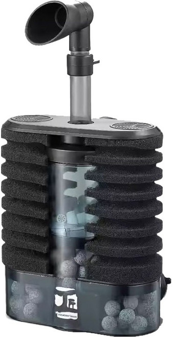 샘아쿠아 에어 리프팅 필터 스펀지 여과기 M, 1개