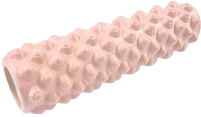 코어가드 마사지 지압 돌기 폼롤러, 핑크, 1개