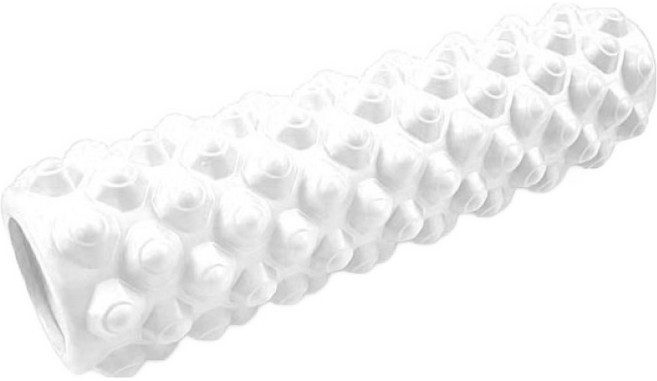 코어가드 마사지 지압 돌기 폼롤러, 화이트, 1개