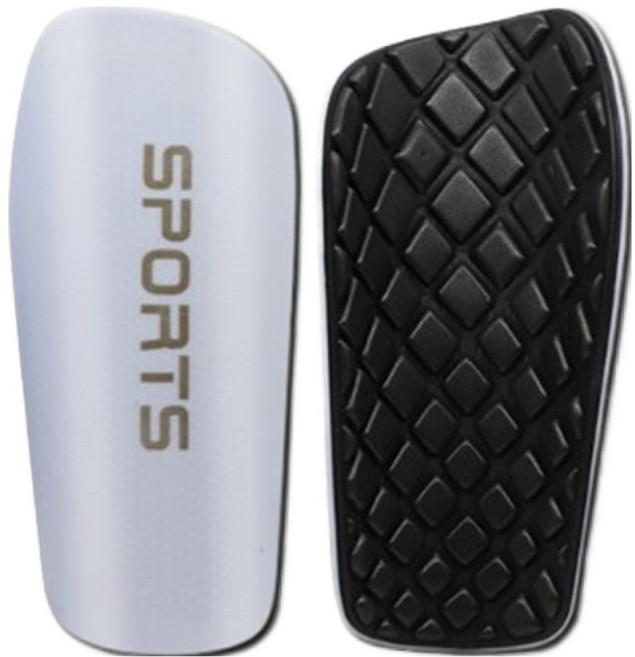 씨에스소울 The 뉴 암살자 축구 정강이 보호 신가드 양쪽 세트, 화이트, 1세트