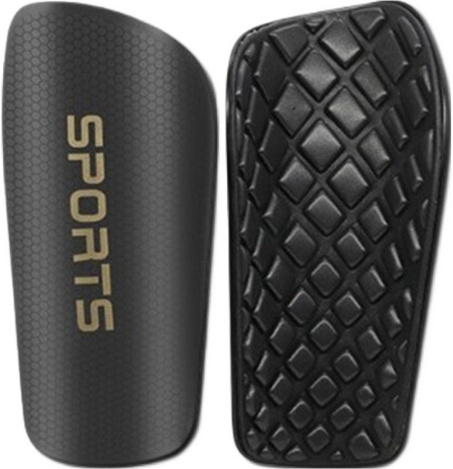 씨에스소울 The 뉴 암살자 축구 정강이 보호 신가드 양쪽 세트, 블랙, 1세트