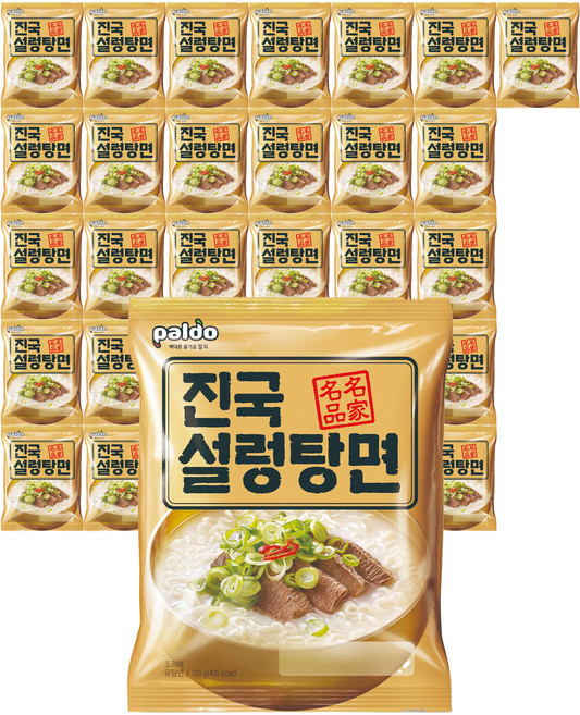 팔도 진국 설렁탕면 100g, 32개
