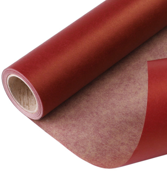 彩色牛皮紙捲包裝紙 53cm x 15yd, 紫紅色, 1個