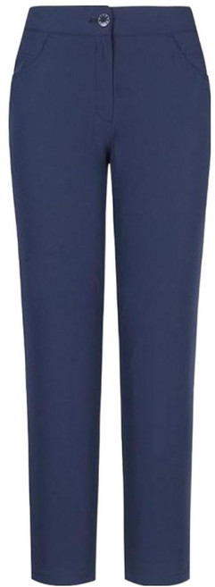 크로커다일레이디 여성용 심플 베이직 9부 일자팬츠 CLCMPT205