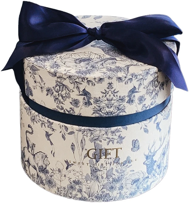 메종드아야 로맨틱 기프트박스 S, 빈티지 블루, 1개 - 쿠팡