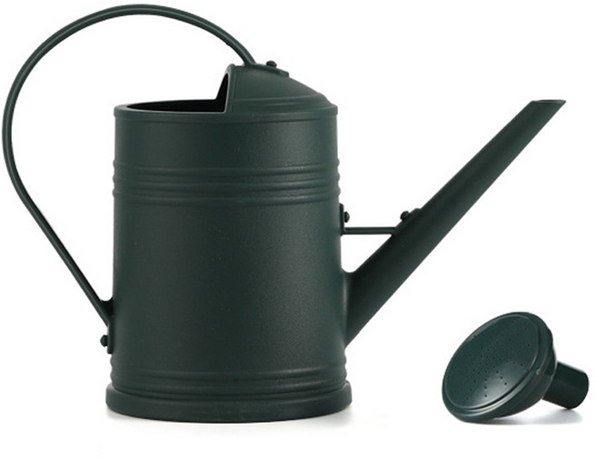 엘쏘 홈가드닝 원예용 물조리개 2L, 1개, 다크그린