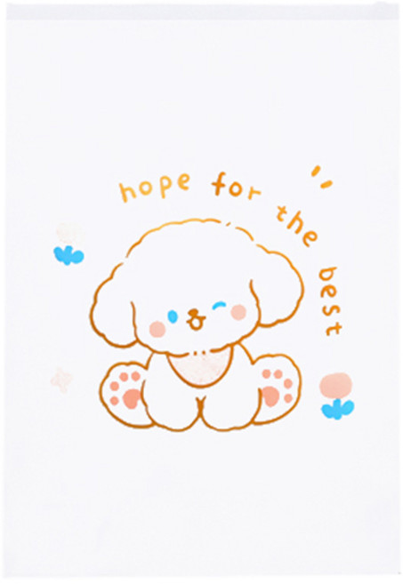 마켓감성 투명 소품 지퍼백, 베스트퍼피, 50개