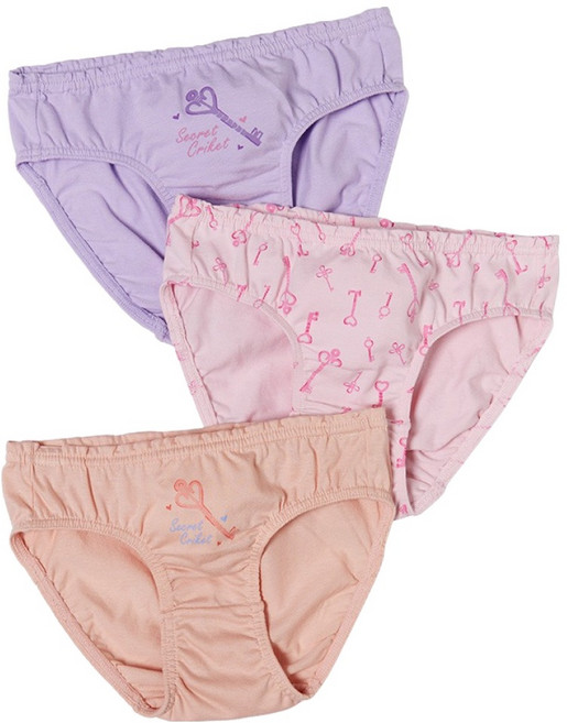 크리켓 트라이 여아용 삼각 팬티 3종 세트 CGPDI62