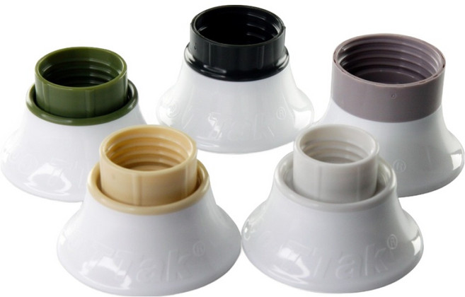 후딱 거꾸로캡 하프 샴푸뚜껑 알뜰 절약캡 5종 세트, 레드빈, 차콜, 카키, 베이지, 그레이, 1세트