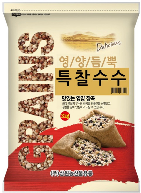 삼원농산 특 찰수수, 3kg, 1개