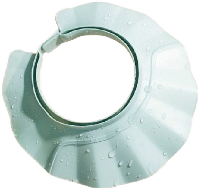 블럭마트 성인용 샴푸캡 이중물막음 헤어캡, 1개, 그린