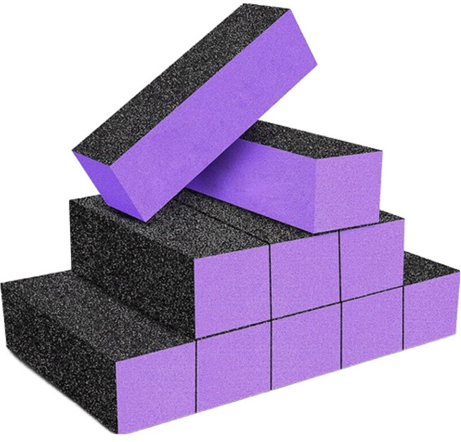 OON 3면 샌딩 블럭 퍼플, 10개
