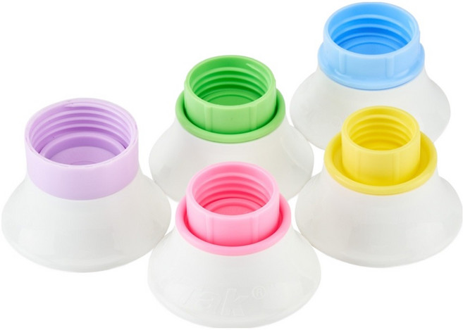 후딱 하프 샴푸 절약 거꾸로캡 5종 세트, 혼합색상, 1세트