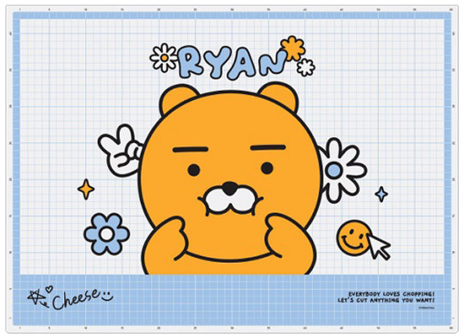 ICONS Kakao Friends Say Cheese A2 切割墊, 萊恩