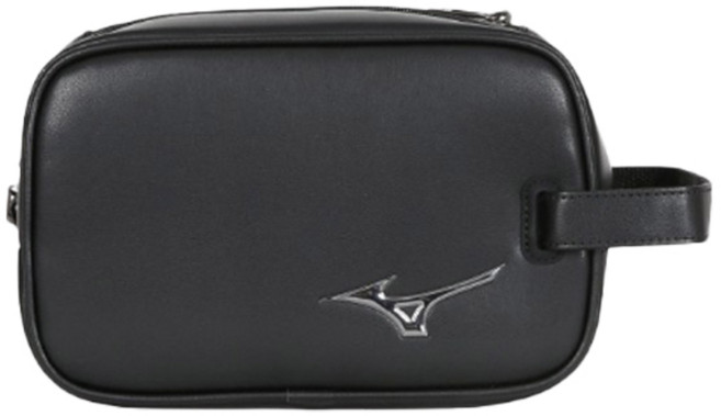 미즈노 MZ 투지퍼 파우치, 블랙, 1개